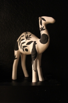 Black and White Camel Figurine from Target