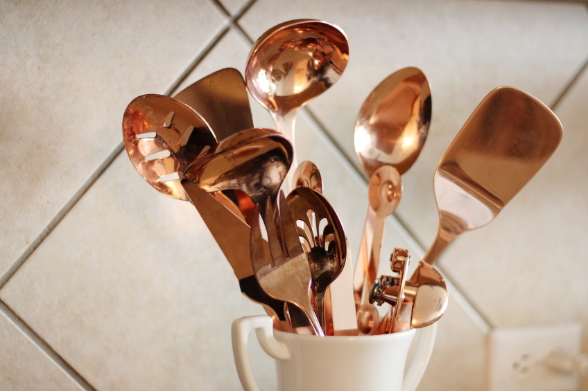 Kitense® Copper Ladle Set