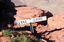 Trail Closed