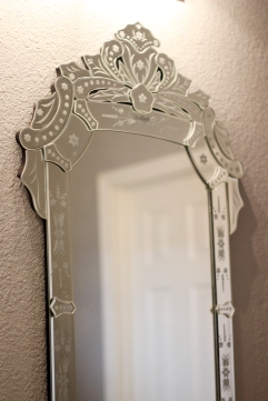 Inexpensive Cheap Venetian Style Mirror