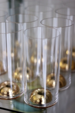 Gold Bubble Glasses from Anthropologie Made in Poland