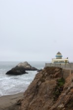 Giant Camera on a Cliff San Francisco California